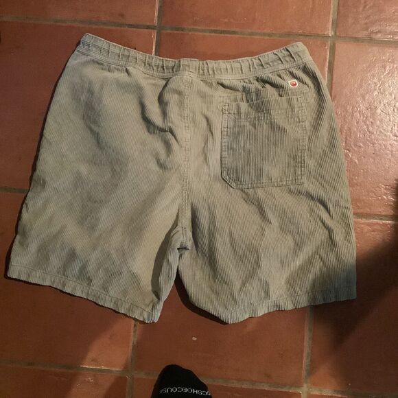 Unionbay Shorts Men Xl Brown  Corduroy Drawstring Chino Casual Y2K VTG - Picture 2 of 4